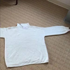 H Halston Long Sweater